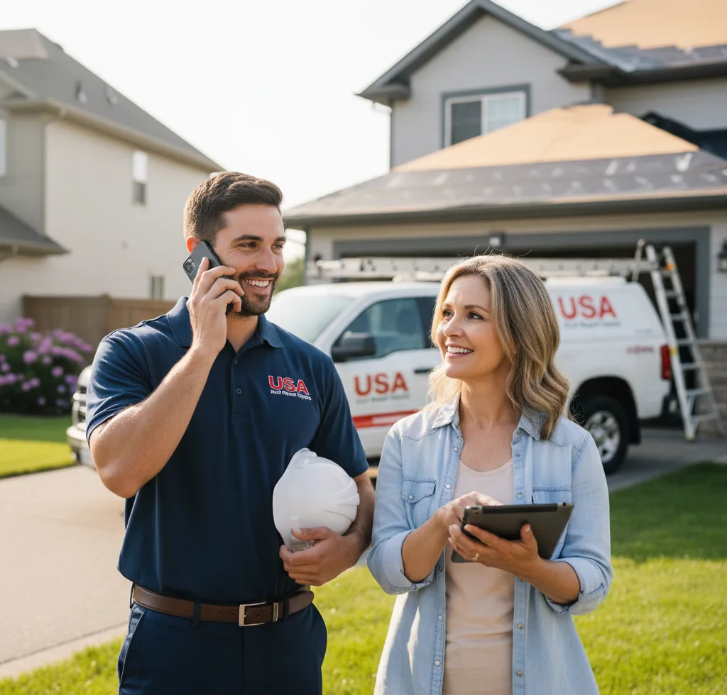 USA Roof Repair Experts customer support in Georgia